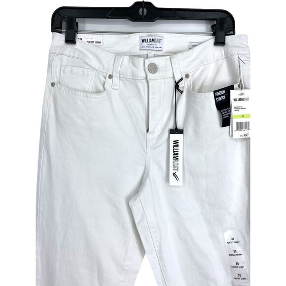 NWOT William Rast Perfect Skinny 30 Women's White Jeans.  No tags!!! - Picture 3 of 7